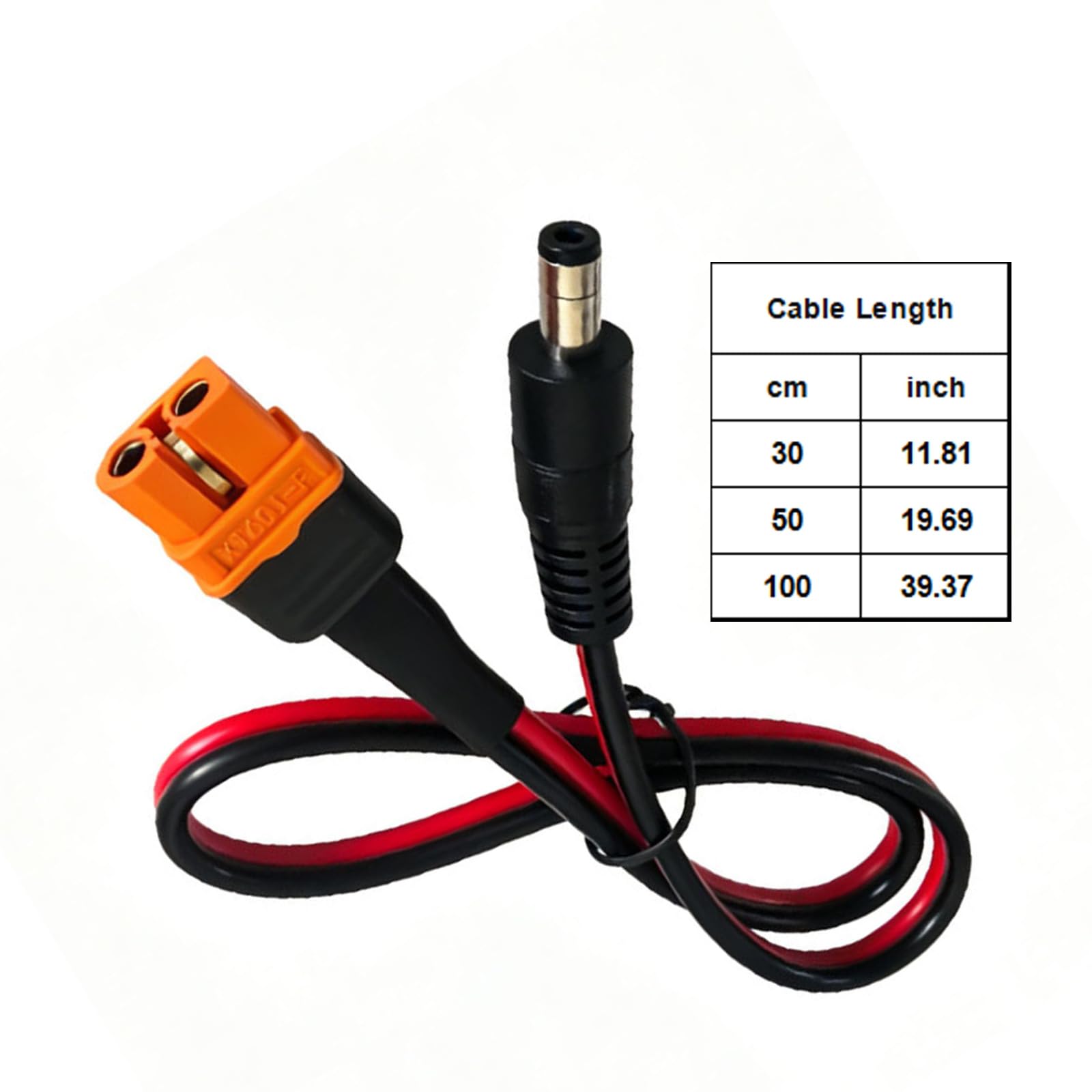 Amazon.co.jp: 14AWG XT60I メス - DC5521 オス電源ケーブル、ソーラー